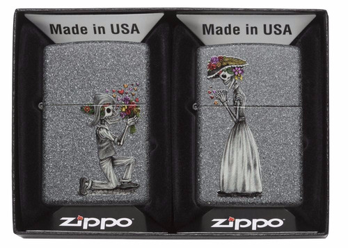 Encendedor Día De Muertos De Colección Set Zippo