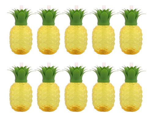 10x Pineapple Water Bottle 16.9oz Drinks Creative Leakproof