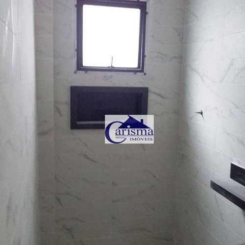 Imagem 13 de 13 de Cobertura Com 3 Dormitórios, Sendo 1 Suíte, À Venda, 75 + 75 M² - Vila Eldízia - Santo André/sp - Co0278