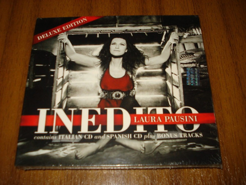 Cd Laura Pausini / Inedito (nuevo Sellado) 2 Cd Deluxe Edit
