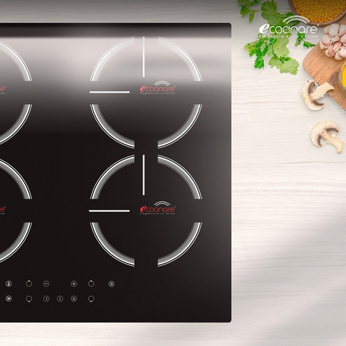 Imagen 6 de 6 de Parrilla eléctrica Ecocinare Cook-04 negra