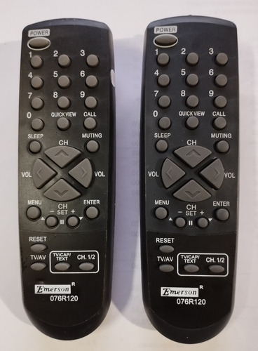 Control Remoto Tv Emerson Modelo  076r120 