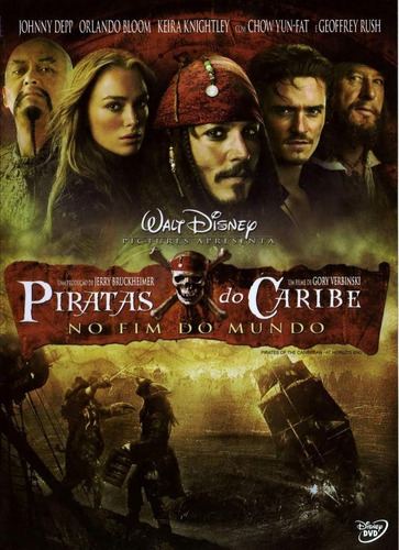 Dvd Original Piratas Do Caribe 3 - No Fim Do Mundo 