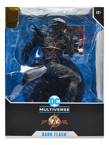 Dc Multiverse The Flash Dark Flash Gold Label Mcfarlane Cd