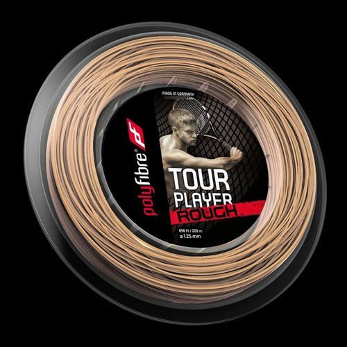 Imagen 3 de 4 de Rollo Cuerda Tenis Polyfibre Tour Player Rough