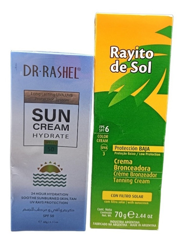 Kit Rayito De Sol + Protetor Dr.rashel Hydrate 50 Spf