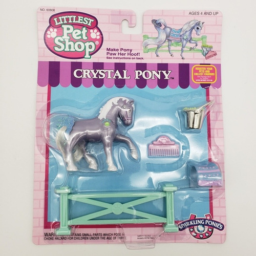 Littlest Pet Shop Vintage Kenner Lps Pony Crystal