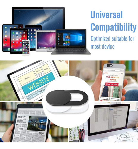 10 Unid. Tapas Cámara Web Notebook Para iPad Tablet Celular