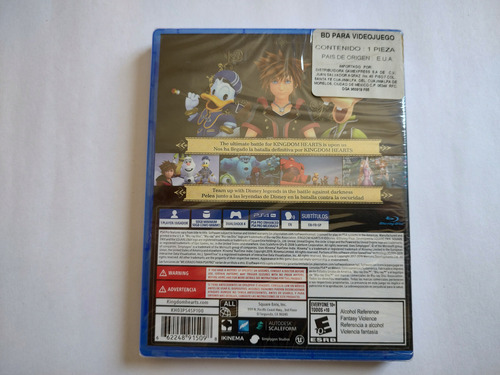 Kingdom Hearts 3 Original Para Ps4 Físico (Usado)