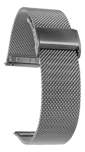 Malla Pulsera Metalica Acero  R.inteligente Smartwatch 20mm 