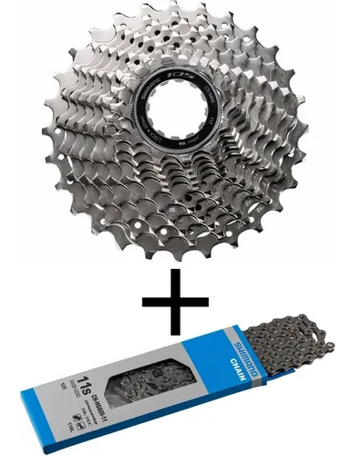 Piñon y cadena shimano new arrivals
