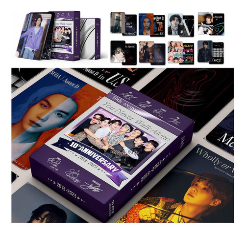Photocard 55pcs Bts 10 Anniversary (10 Aniversario)