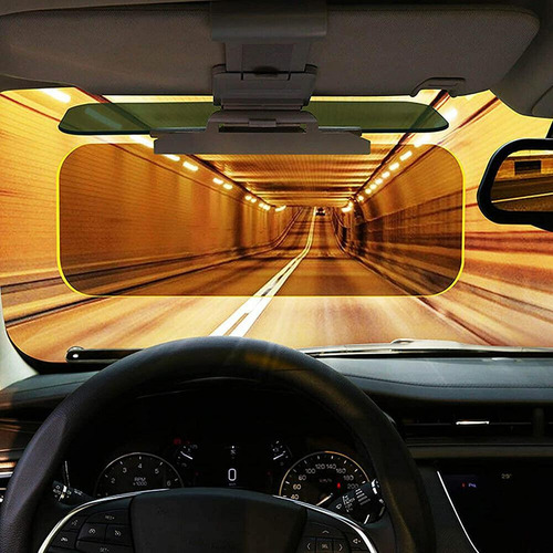 Visor De Carro Com Protetor Solar E Visão Noturna