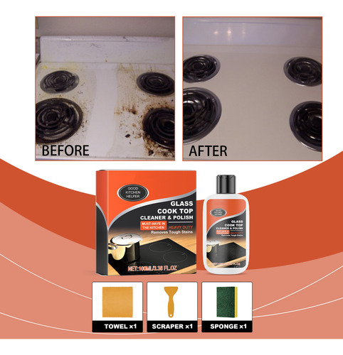 Glass Cook Top Cleaner And Polish 100ml