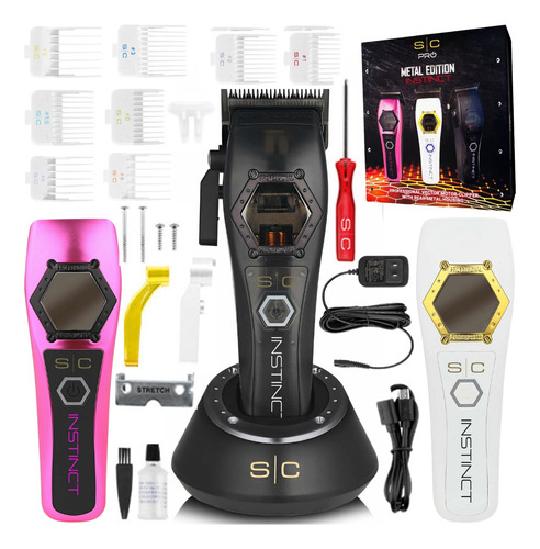 Máquina De Cortar Cabelo Stylecraft Instinct Motor 11500 Rpm