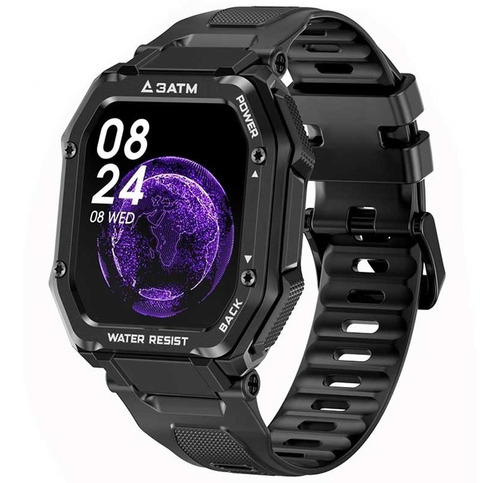 Imagen 5 de 8 de Fralugio Reloj Smartwatch Full Touch C16 Notificaciones Hd