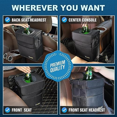 Cubo De Basura De Coche K Knodel, Cubo De Basura Impermeable
