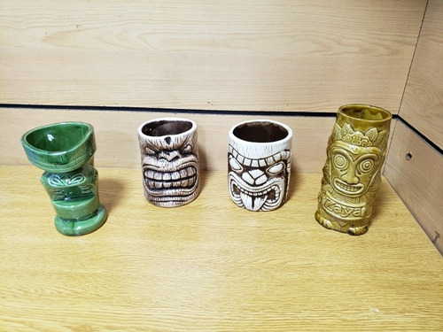 Vasos Tiki Para Cocteleria 