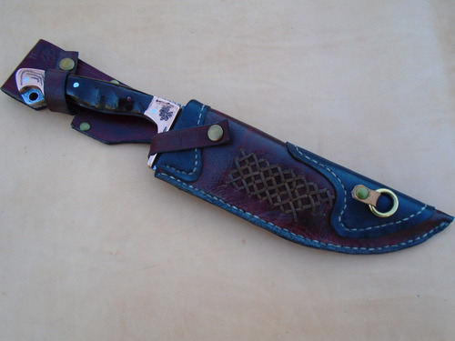 Cuchillo Forja De Diseño Libre Integral Ac Carb Buen Tamaño