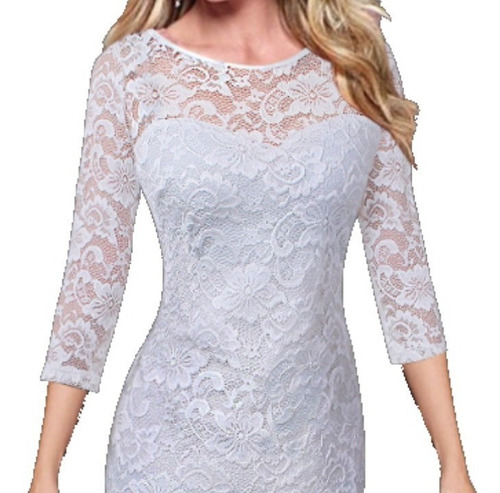 Vestido De Novia - Fiesta - Cóctel 0101184 Elbauldecorina