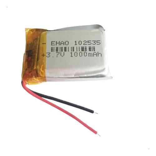 Bateria 3.7v 1000mah 102535 35x25x10mm 