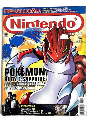 Revista Nintendo World Número 54 Pokemon. | MercadoLivre