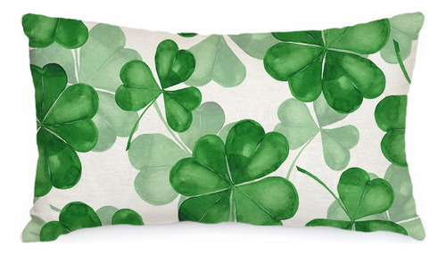 Aacors Funda De Almohada Del Dia De San Patricio De 12 X 20