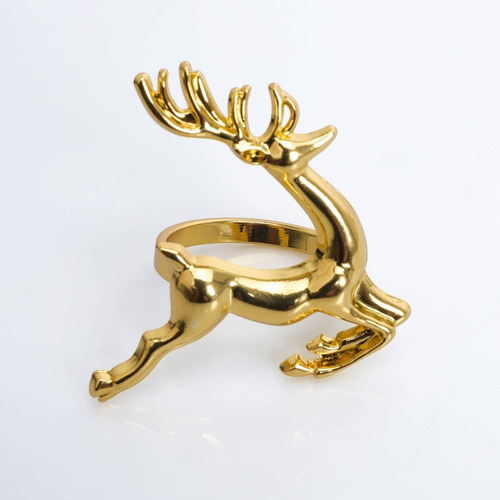 Mz 12pcs Servilleteros Elk Chic For Navidad Acción Gracias