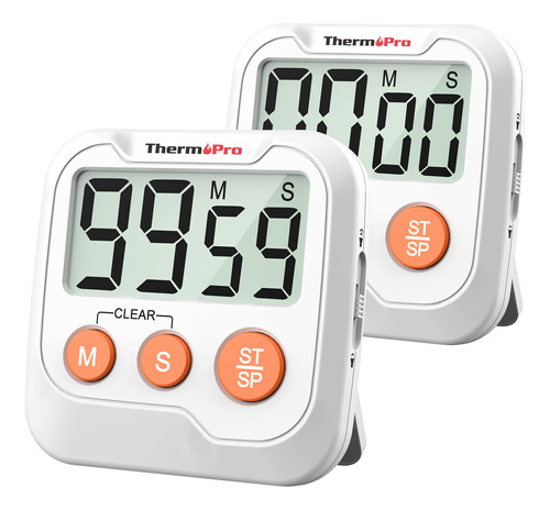 Thermopro Tm03 - Temporizador Digital Para Nios Y Profesores