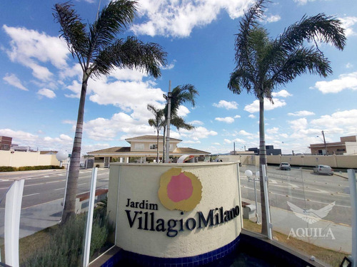 Imagem 6 de 15 de Terreno Com 300 M² No Condomínio Villagio Milano - Wanel Ville - Sorocaba - Te0181