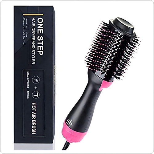 Escova Secadora Profissional Seca Alisa E Modela Cabelo