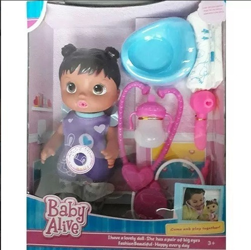 Boneca Baby Alive Que Faz Xixi Com Fralda E Peniquinho