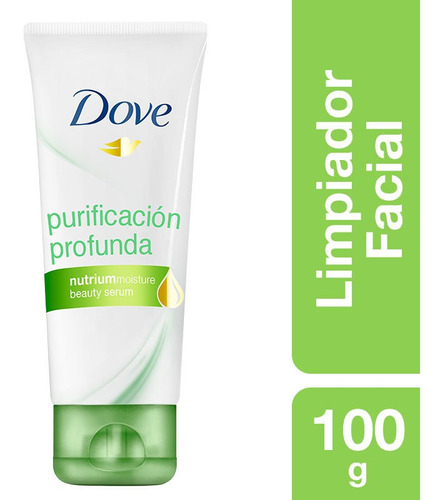 Limpiador Facial Dove Purificacion Profunda 100gr