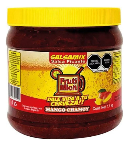 Salsa Mix Escarchar Michelada Coctelería Mango Chamoy 5.5kg