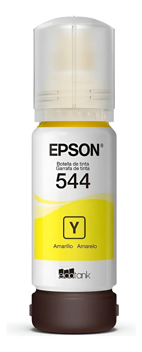 Refil Tinta T544 Epson L8160 L8180 Tinta Amarelo