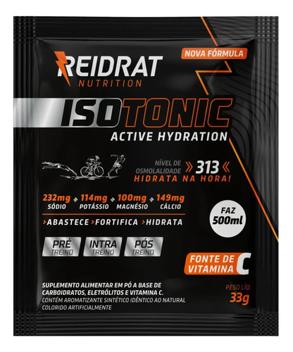 Isotônico Isotonic Reidrat Power Display 20 Un. X 33g