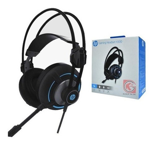 Imagen 3 de 4 de Audifono Gamer Hp H300 Iluminados Revogames