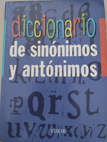 Diccionario De Sinónimos Y Antónimos - Visor