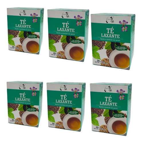 Laxante Te Filtrante (6 Cajas - 120 Sobres)