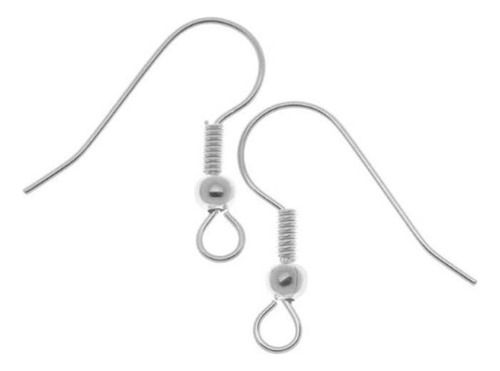 A 100 Piezas De Ganchos For Pendientes B De Acero