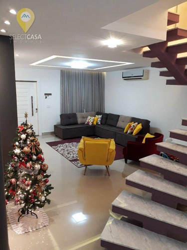 Imagem 3 de 9 de Casa 4 Quartos No Condomínio Boulevard Lagoa - Ca0329