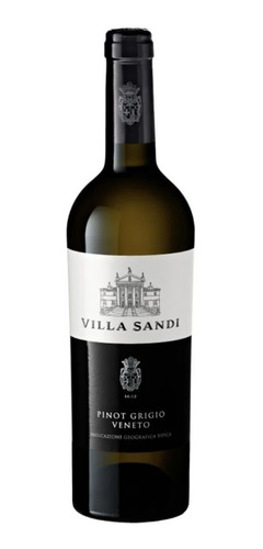 Villa Sandi, Pinot Grigio, Vino Blanco Veneto, Italia, 750ml