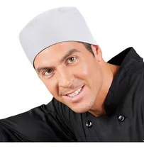 Comprar Gorro Cocinero Chef Cofia Pañuelo Mandarin Ajustable Unisex