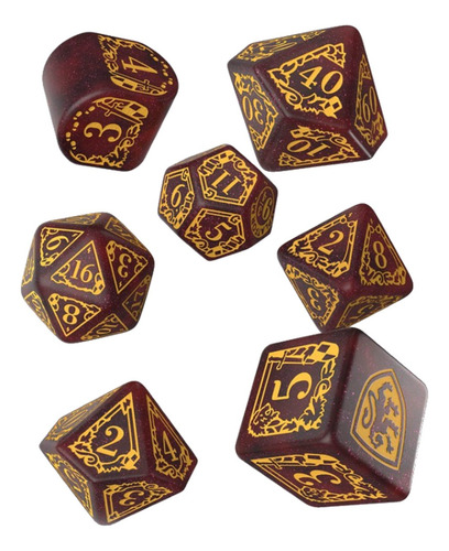 Q Workshop Harry Potter Gryffindor Red Dice Set Dados