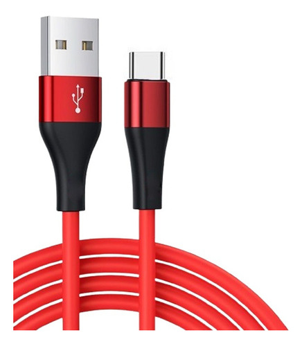 Cable De Datos Genérica De Carga Rápida Tipo C De 2 Metros