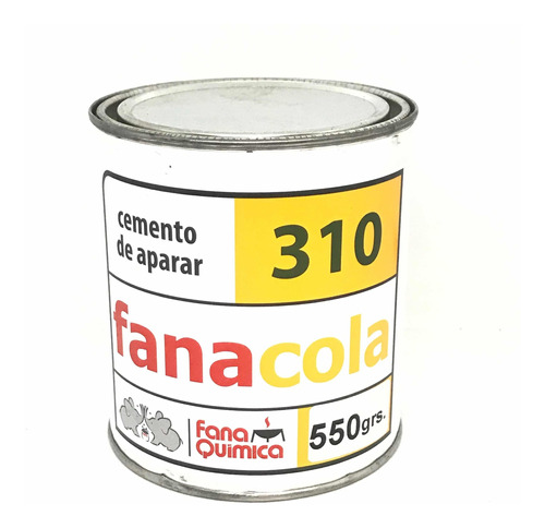 Imagen 1 de 4 de Cemento De Aparar Fana 310x550gr. Ideal Marroquinería.