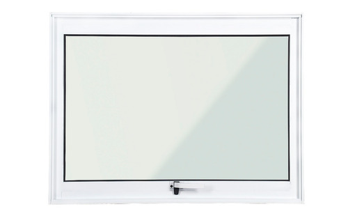 Janela Maxim Ar Alumínio Branco 0,60 X 0,60