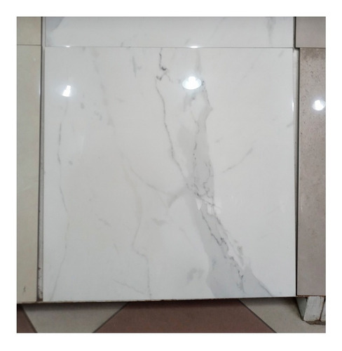 Imagen 4 de 9 de Porcellanato Calacata Bianco 57,7x57,7 Rect Pul San Lorenzo