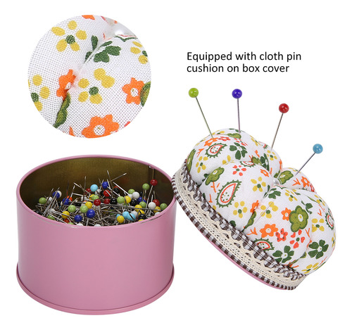 Pin De Vidrio Hermosos Accesorios De Costura Pin De Cabeza