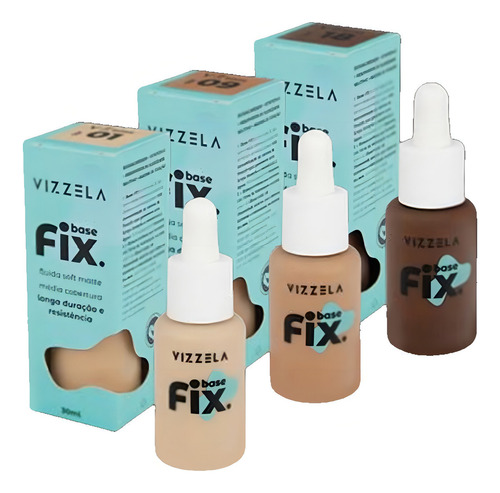 Base Fix Vizzela 30ml Cor 11
